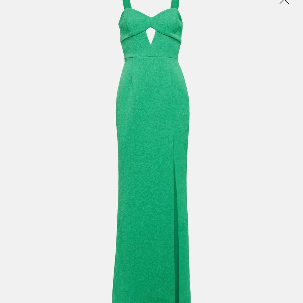 Rebecca Valance green cocktail dress size 8